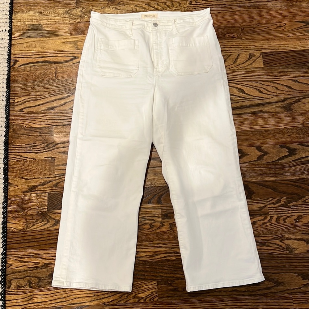 Madewell Slim Wide Leg Crop